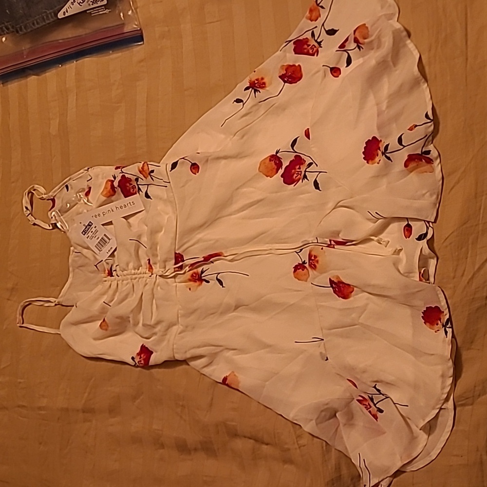 Teens L flower/sun dress